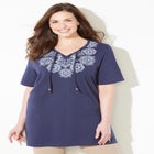 Easy Fit Peasant Tee image number null