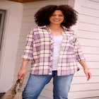Felicity Brushed Flannel Shirt image number 5