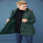 Faux Fur Trim Parka image number null