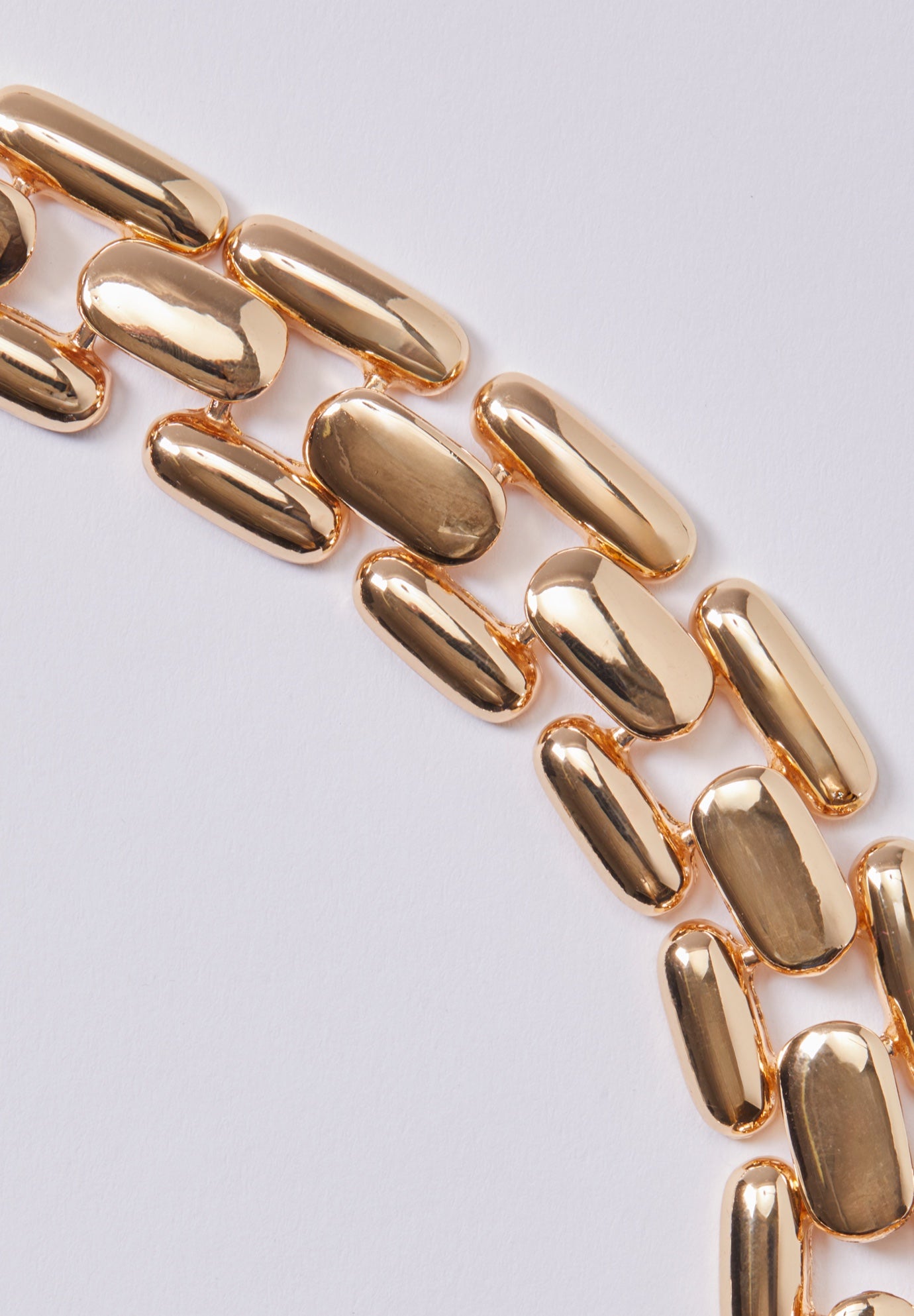 Woven Link Chain Necklace image number 2