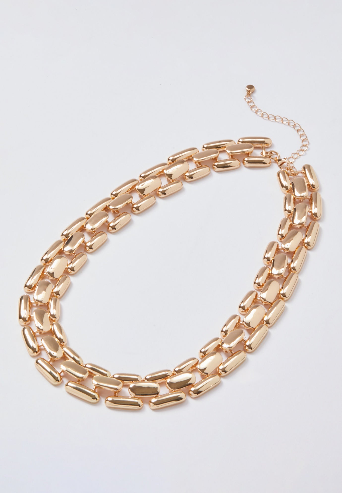 Woven Link Chain Necklace image number 0