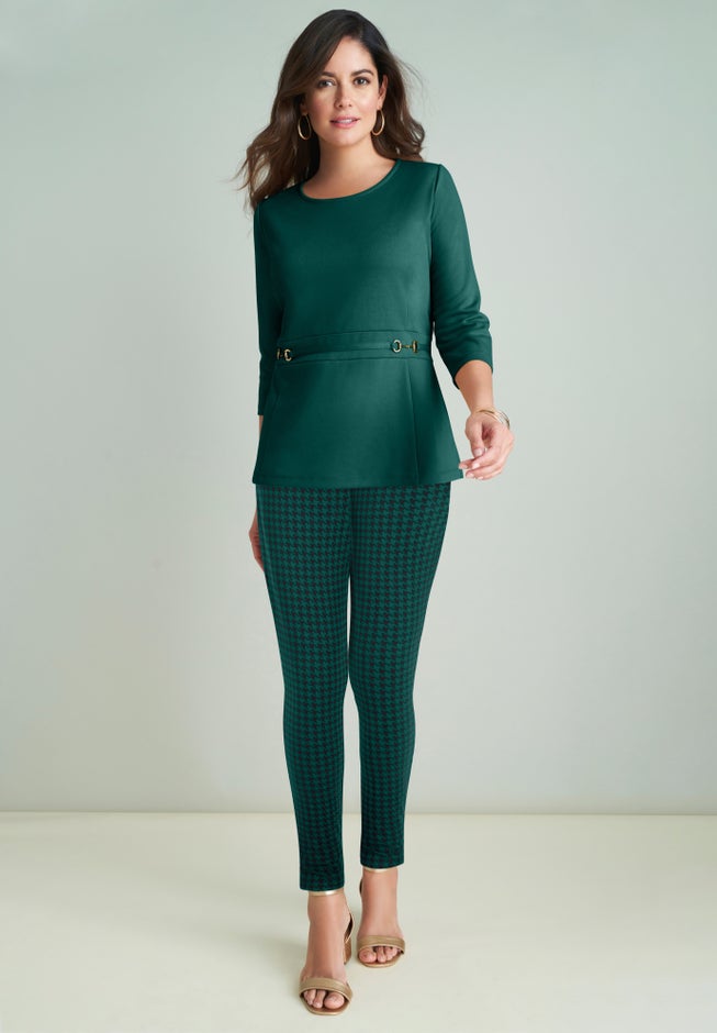 Ponte Belted Top image number 0