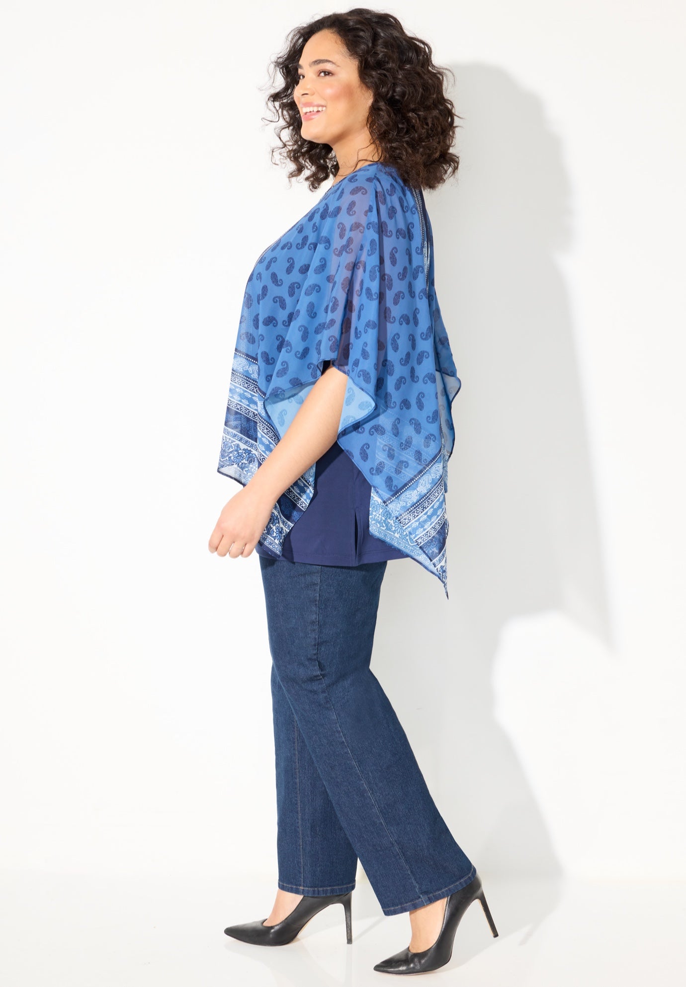 Dolman Sleeve Blouse and Tank Duet image number 2