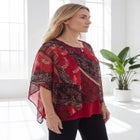 Dolman Sleeve Blouse and Tank Duet image number 2