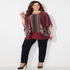 Dolman Sleeve Blouse and Tank Duet image number null
