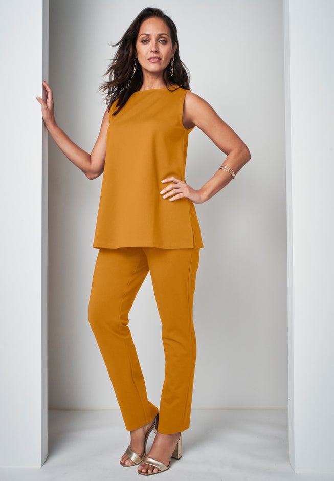 3 Piece Ponte Pant Set image number 1