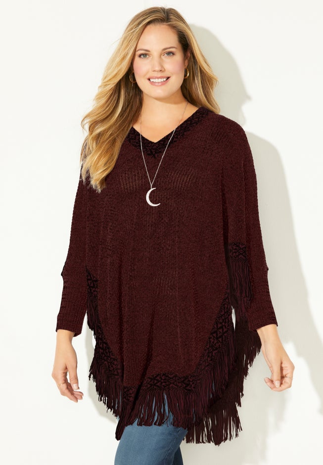 Favorite Fringe Poncho image number 0