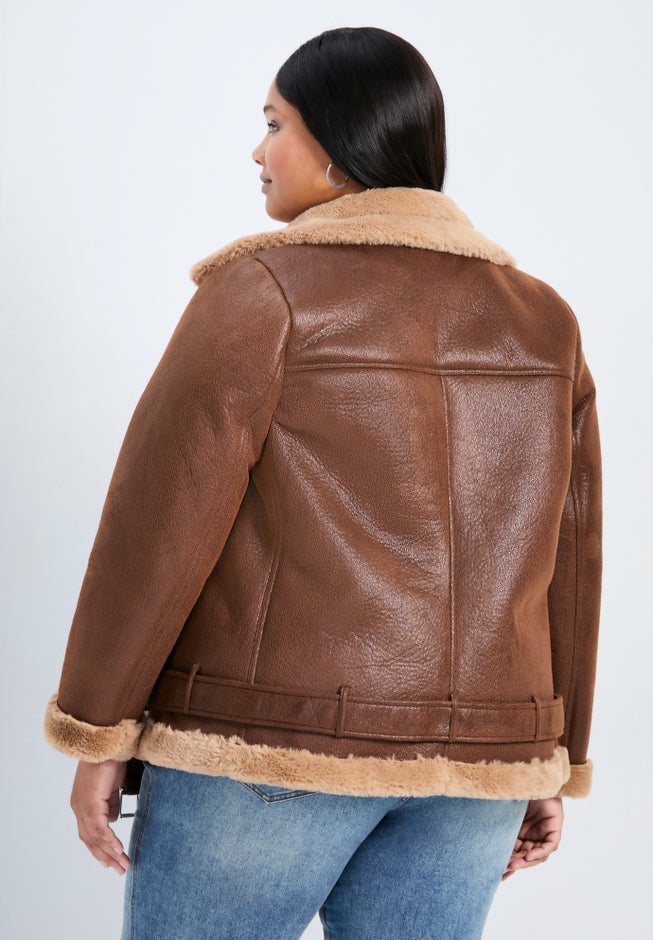 Belted Biker Jacket image number 1