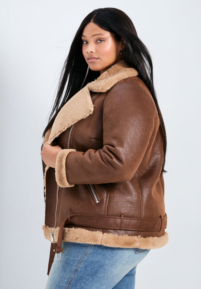 Belted Biker Jacket image number 2