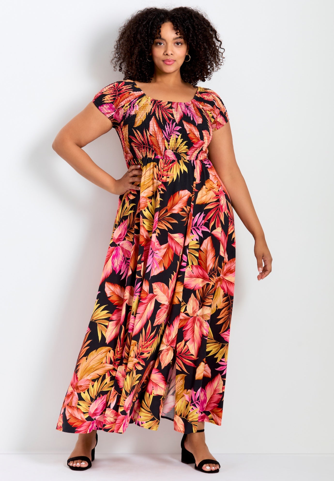 Raelynn Shirred Bodice Dress image number 0