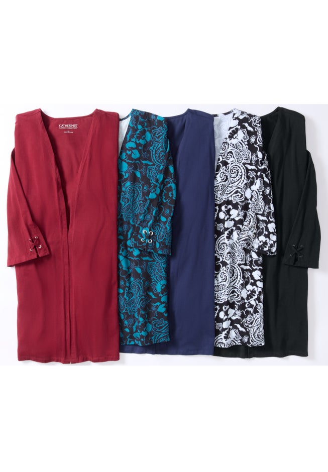 Suprema® 3/4-Sleeve Cardigan image number 1