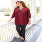 Suprema&reg; 3/4-Sleeve Cardigan image number null