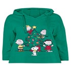 Peanuts Group Christmas Tree Hooded Sweatshirt image number null