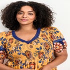 Eve Border Dress image number null