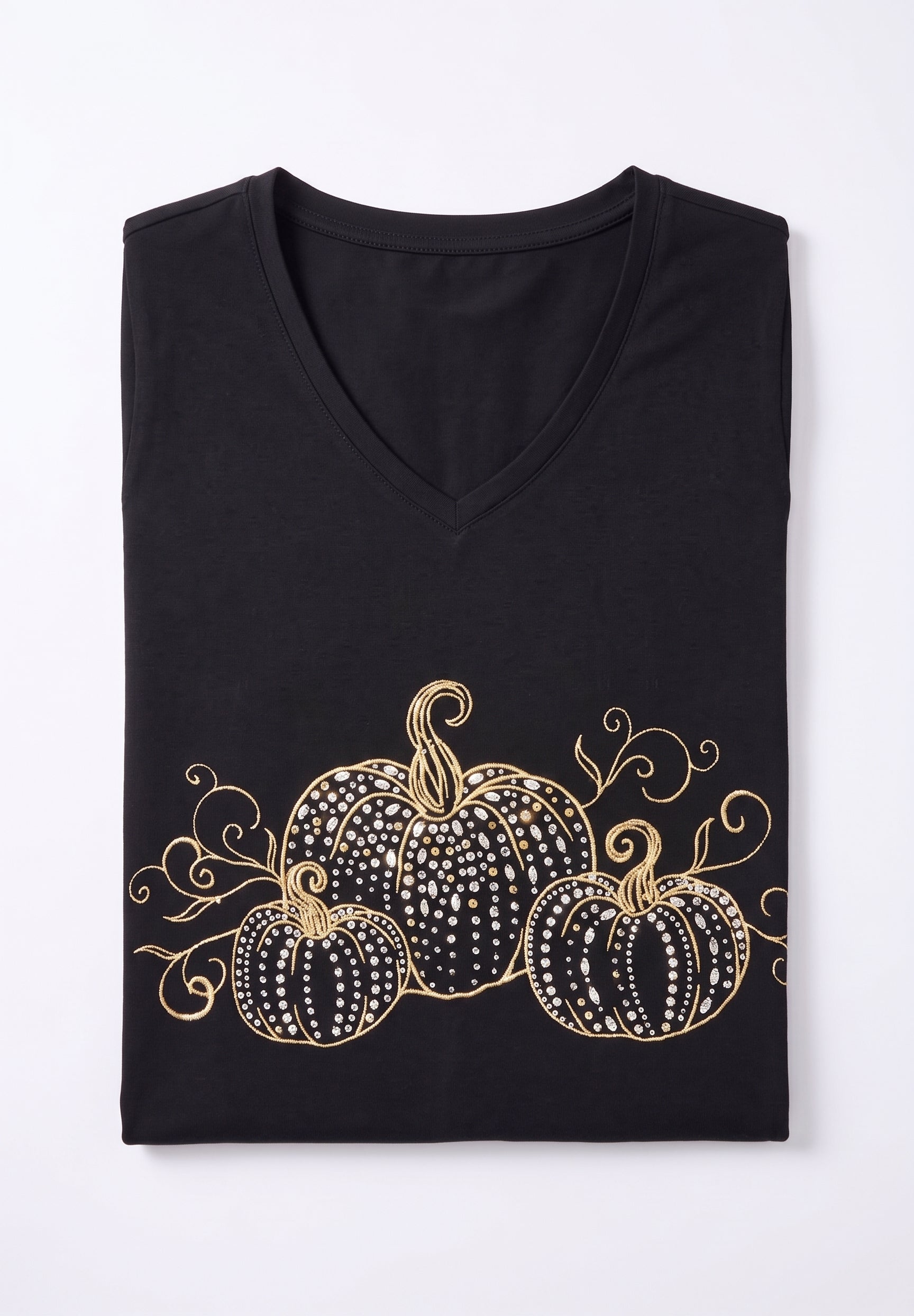 V-Neck Graphic Top image number 1