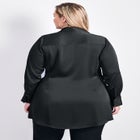 Goldi Satin Wrap Blouse image number 1