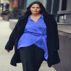 Goldi Satin Wrap Blouse image number 4