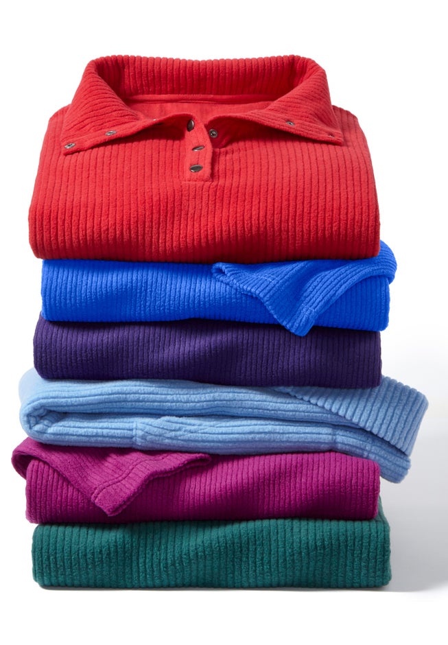 Brushed Rib Cozy Top image number 1