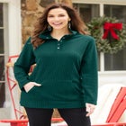 Brushed Rib Cozy Top image number null