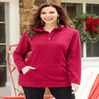 Brushed Rib Cozy Top image number null