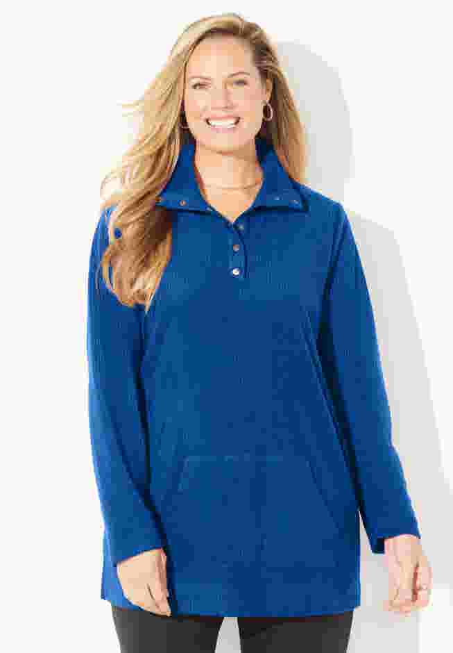 Brushed Rib Cozy Top image number 0