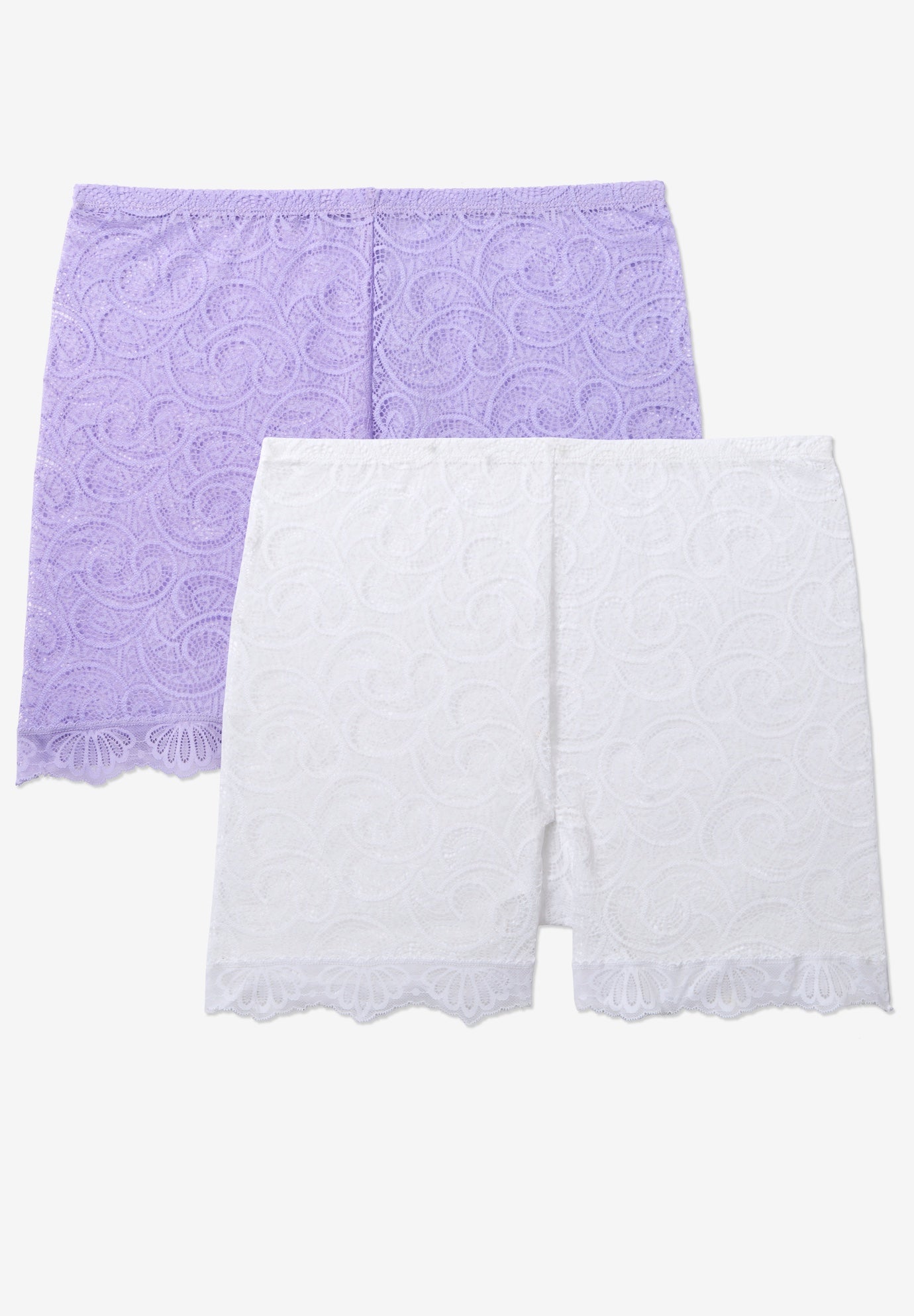 Amoureuse&reg; Full-Coverage Lace Boyshort 2-Pack image number 0