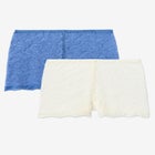 Amoureuse&reg; Full-Coverage Lace Boyshort 2-Pack image number 1
