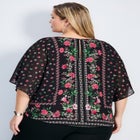 Love Story Overlay Blouse image number 1
