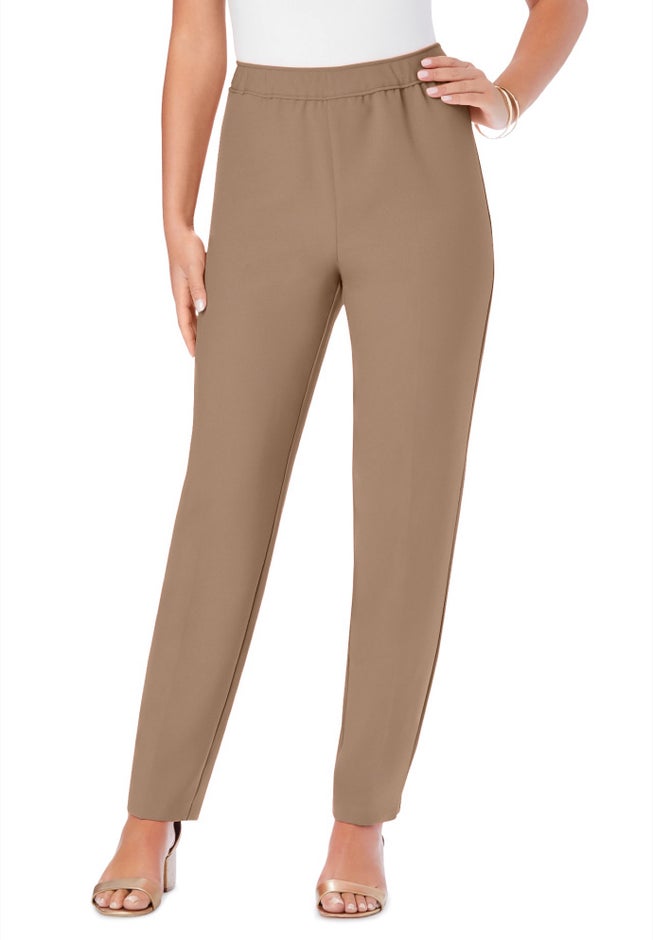 Classic Bend Over&reg; Pant &ndash; Woven Pull-On Straight Leg Pant image number 2