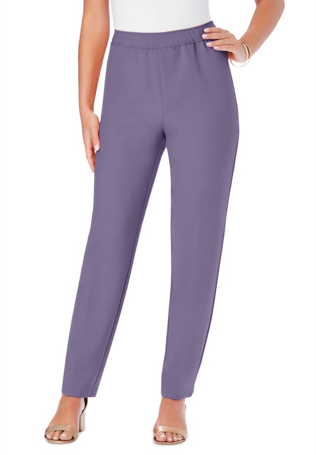 Classic Bend Over&reg; Pant &ndash; Woven Pull-On Straight Leg Pant image number 2