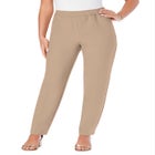 Classic Bend Over&reg; Pant &ndash; Woven Pull-On Straight Leg Pant image number null