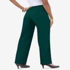Classic Bend Over&reg; Pant &ndash; Woven Pull-On Straight Leg Pant image number null