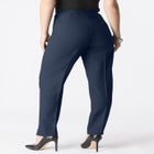 Plus Size Classic Bend Over&reg; Structured Straight Leg Pull-On Pant image number 3