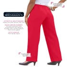 Plus Size Classic Bend Over&reg; Structured Straight Leg Pull-On Pant image number null