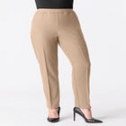 Plus Size Bend Over&reg; Classic Structured Straight-Leg Pull-On Pant image number 1