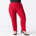 Plus Size Classic Bend Over&reg; Structured Straight Leg Pull-On Pant image number 2