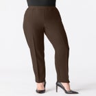 Plus Size Classic Bend Over&reg; Structured Straight Leg Pull-On Pant image number 1