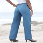 Plus Size Classic Bend Over&reg; Structured Straight Leg Pull-On Pant image number null