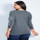 Casey Embroidered Top image number 1