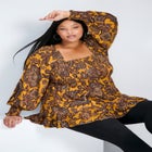 Felicity Shirred Bodice Blouse image number 3