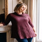 Miley Rib Hacci Button Tunic image number null