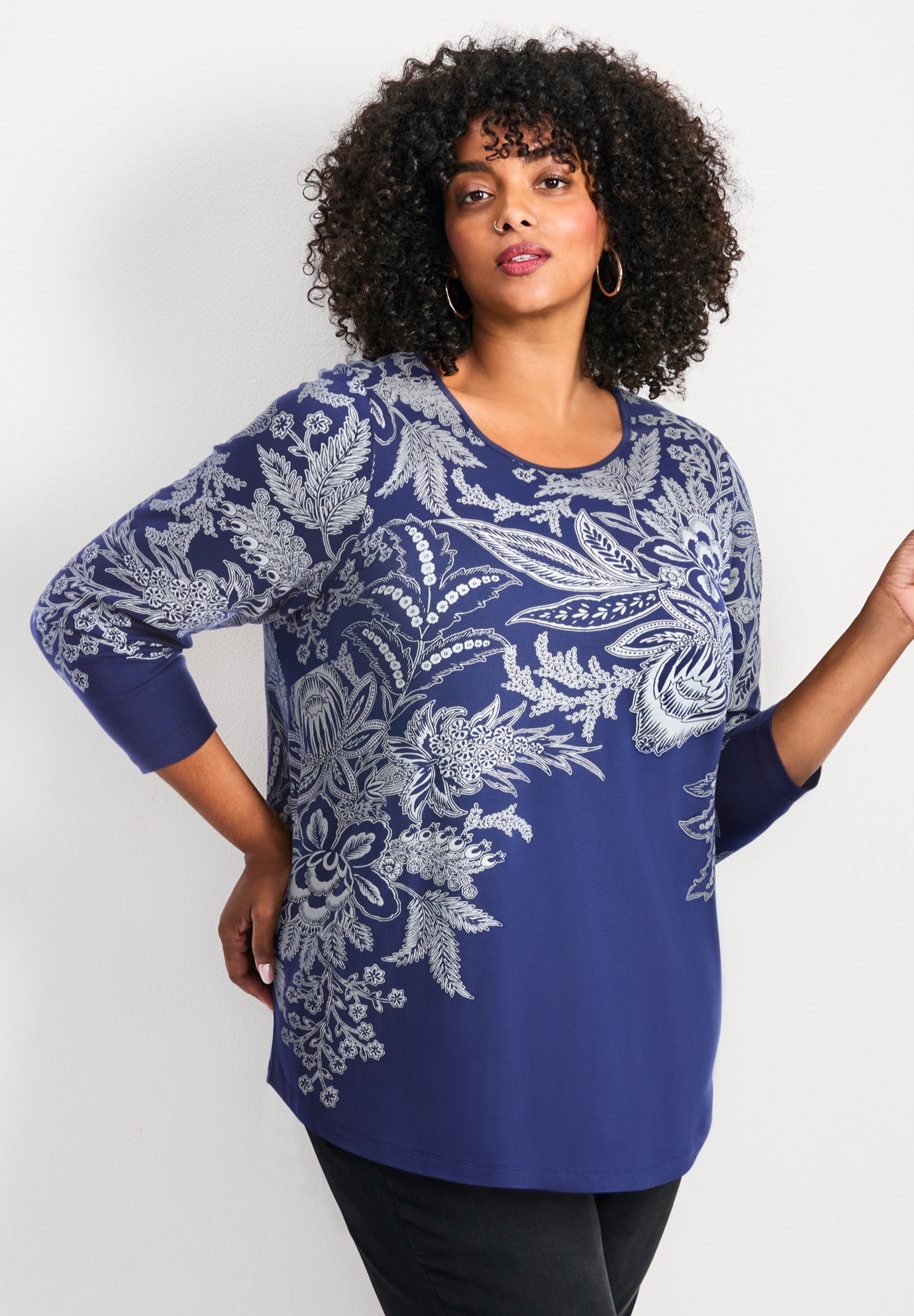 Millie 3/4 Sleeve Top image number 0