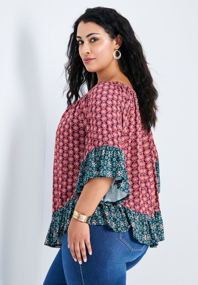 Serenity Ruffle Top image number 2
