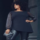 Glitz Embellished Sleeve Tunic image number 4