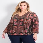 Harmony Pleat Sleeve Top image number null
