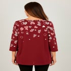 Stretch Cotton Boatneck Tunic image number null