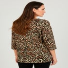 Stretch Cotton Boatneck Tunic image number null