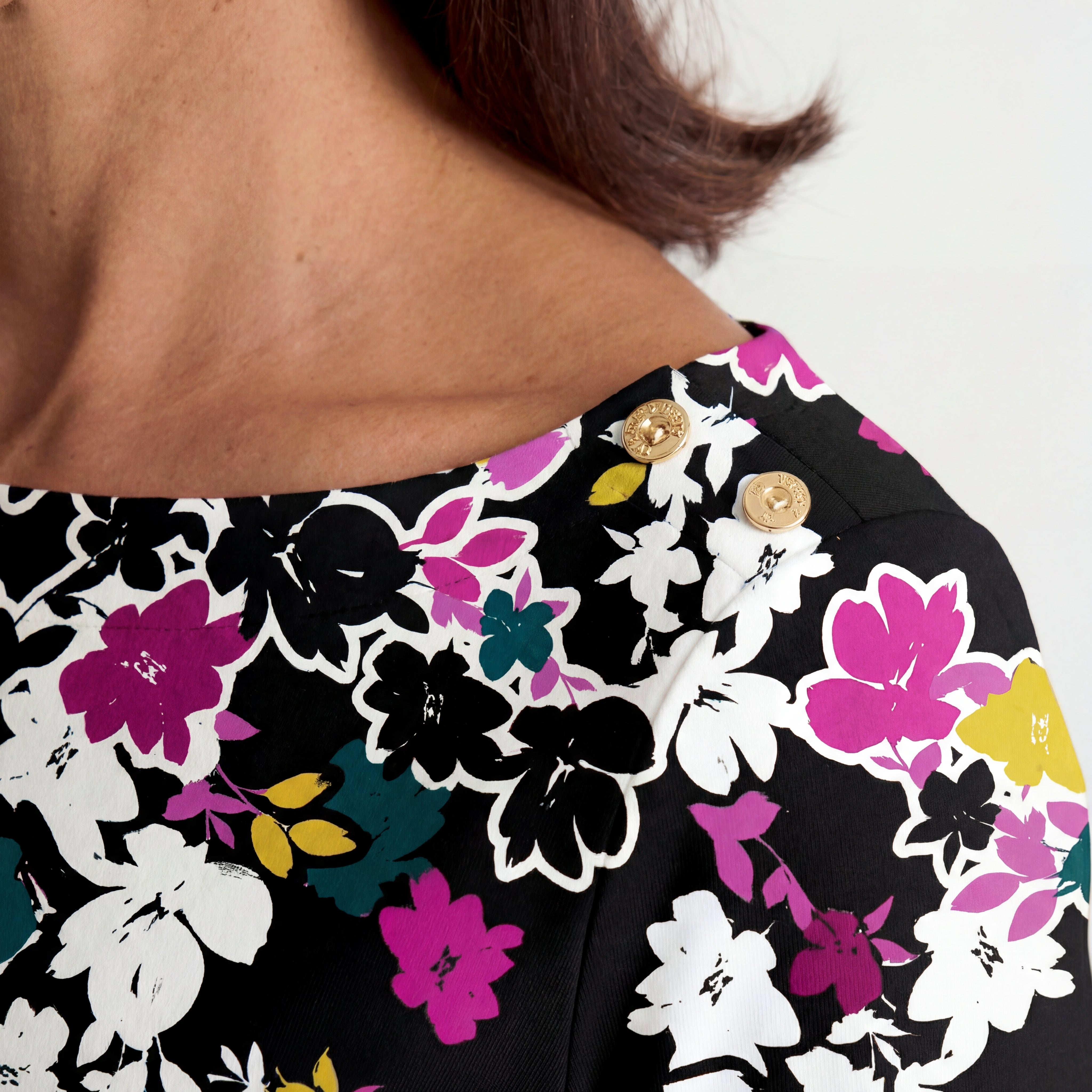 Stretch Cotton Boatneck Tunic image number 2