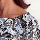 Stretch Cotton Boatneck Tunic image number 2