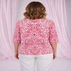 Stretch Cotton Boatneck Tunic image number null